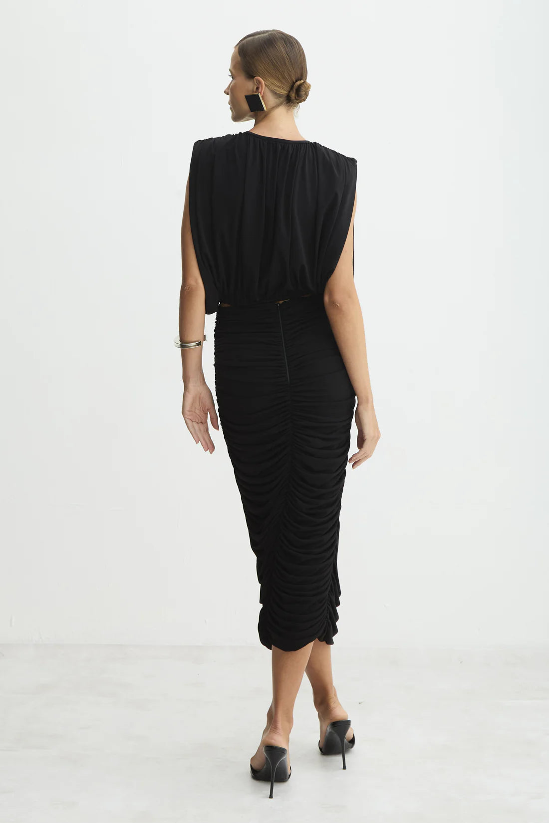 Franzidos Midi Skirt - Black