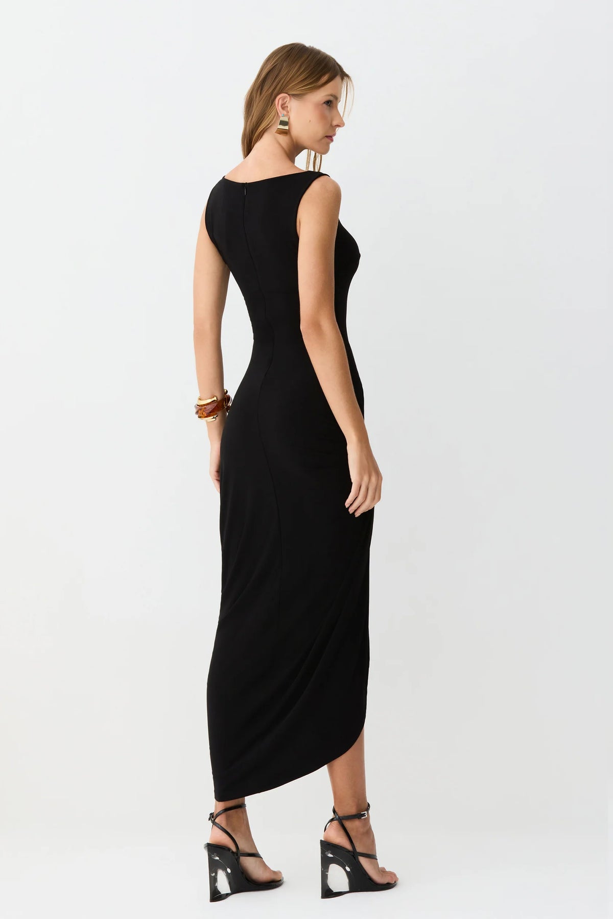 Torcao Midi Dress - Black