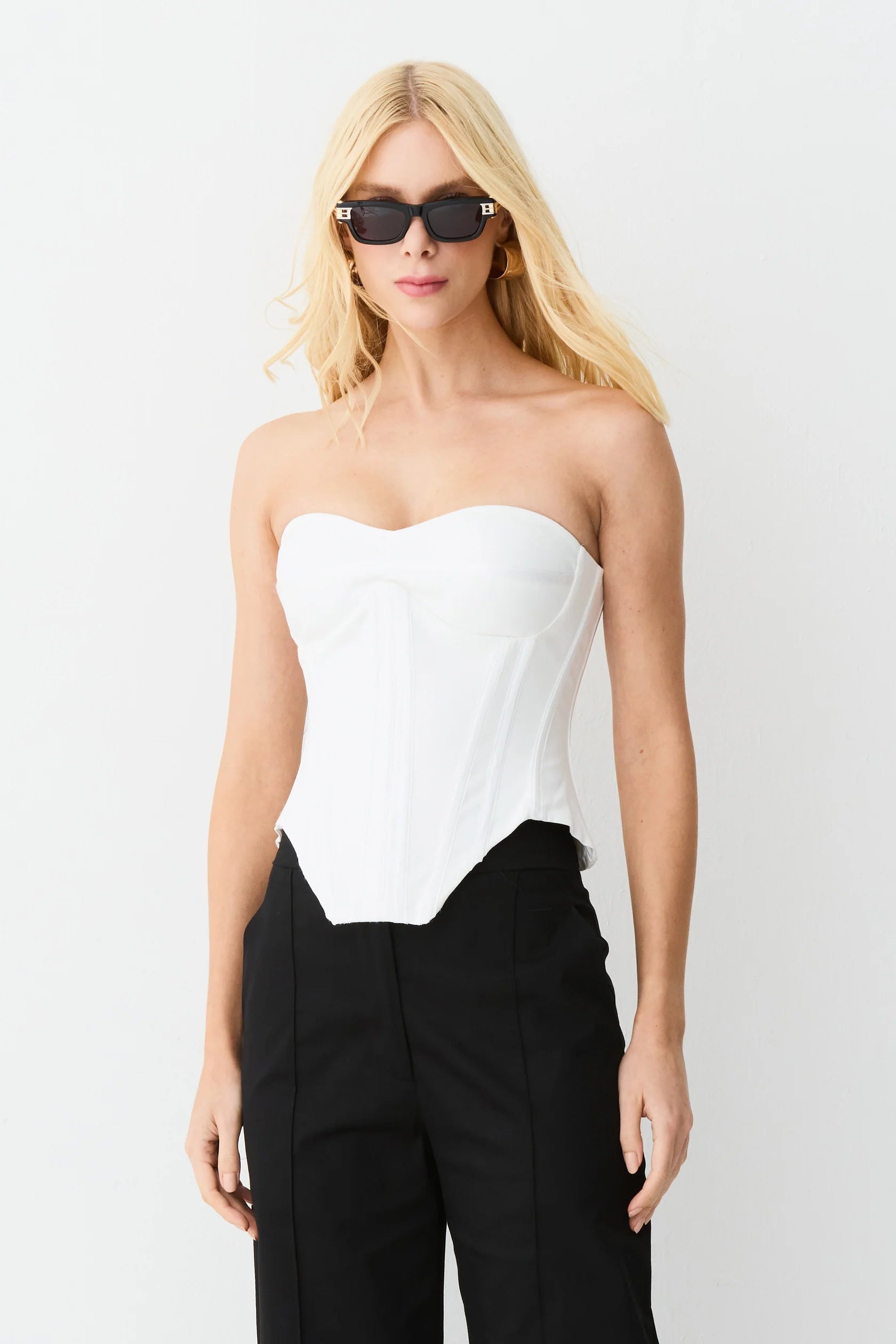 Barbatana Top - Off White