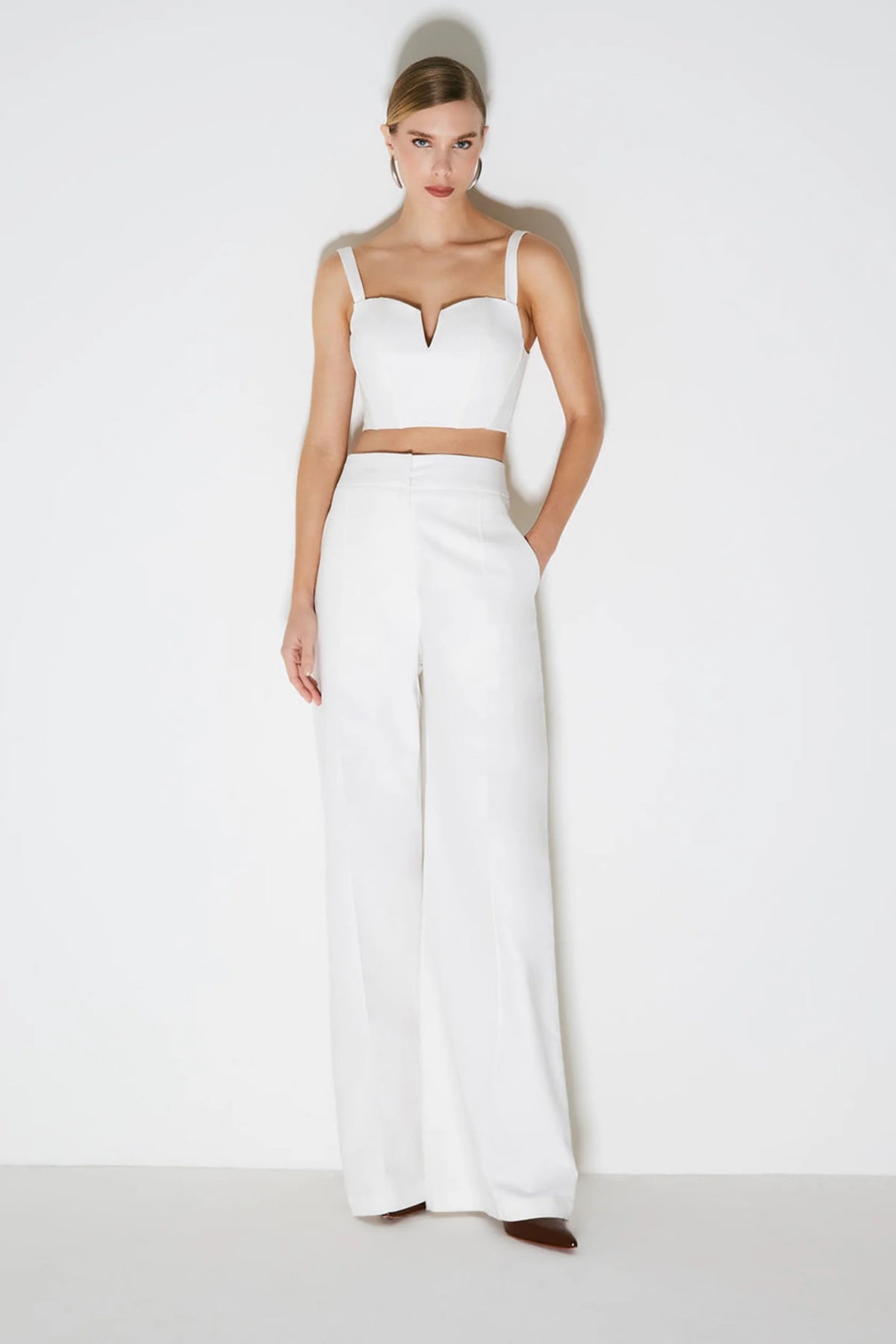 Estruturada Pants - Off White