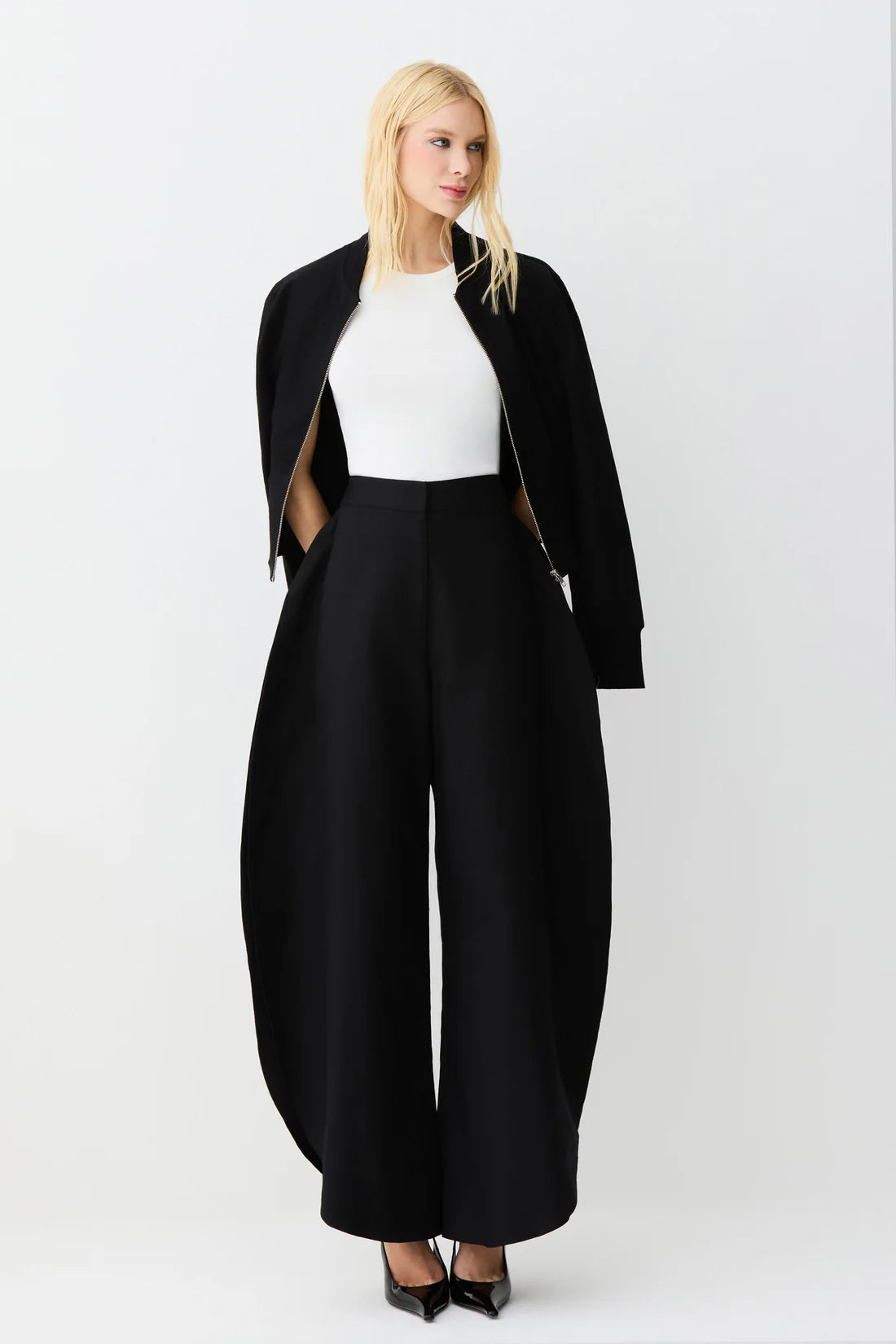 Lapelas Pants - Black