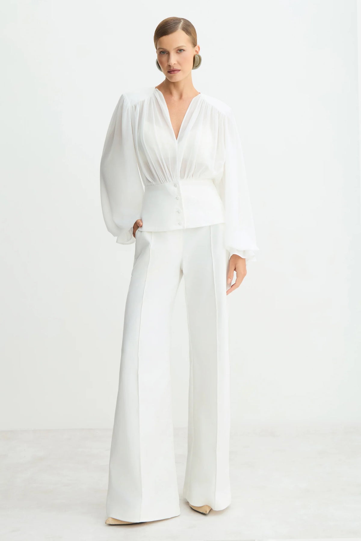 Estruturada Pants - Off White