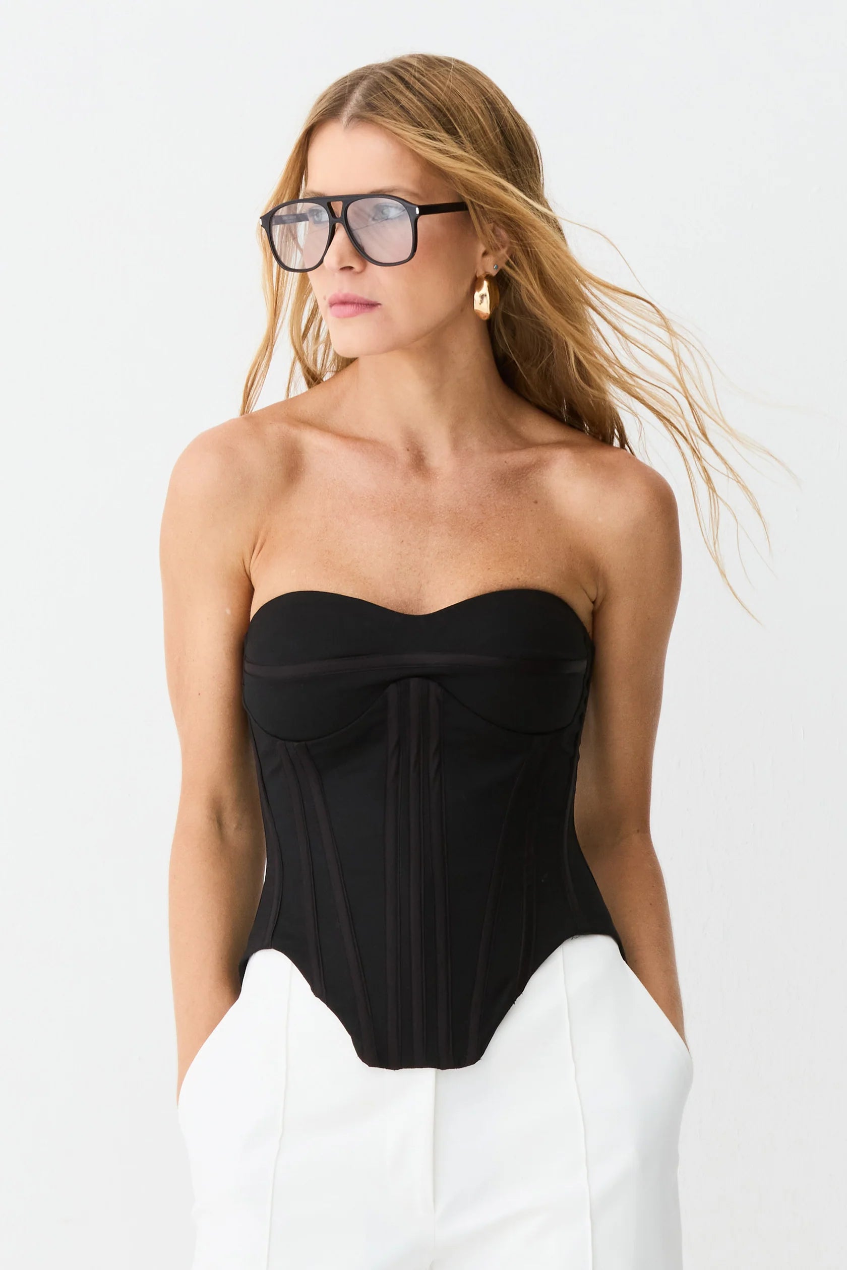 Barbatana Top - Black