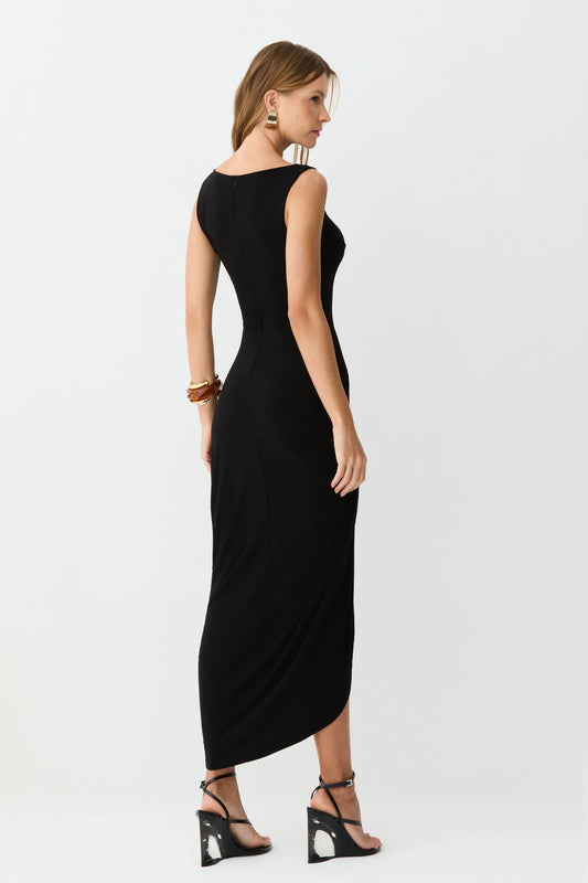 Torcao Midi Dress - Black