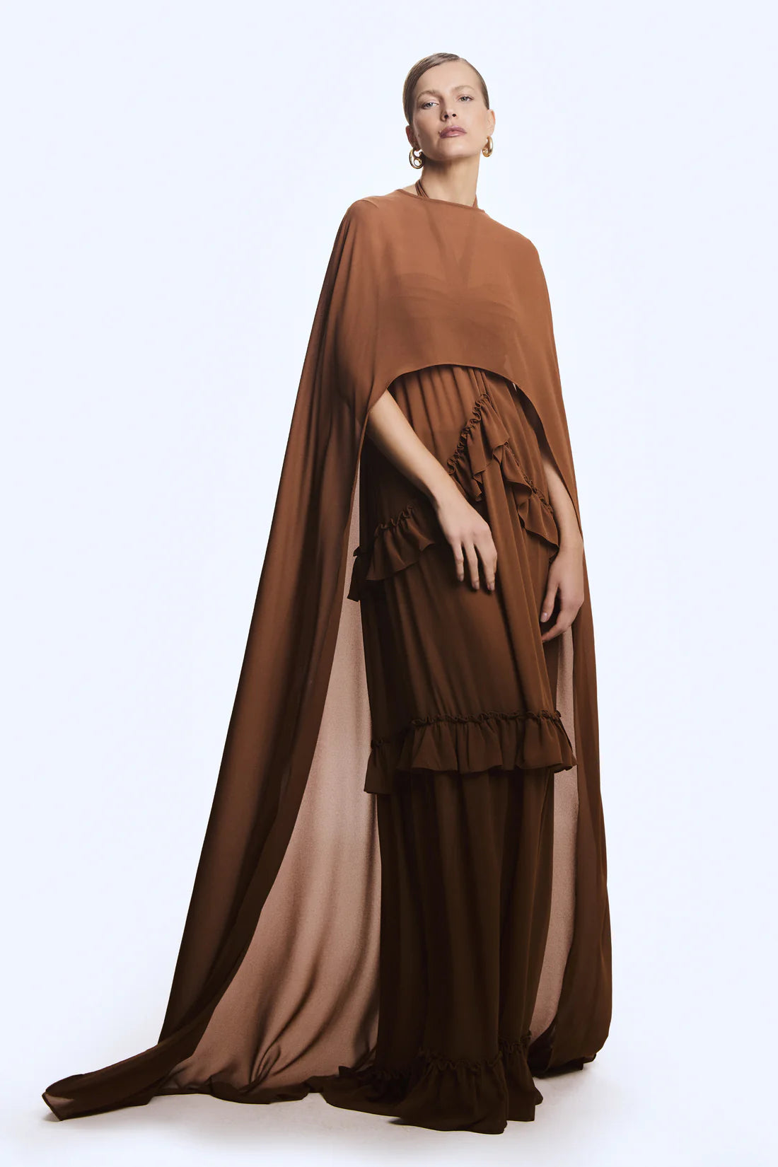 Alongada Cape - Brown