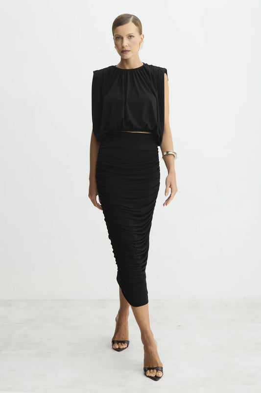 Franzidos Midi Skirt - Black