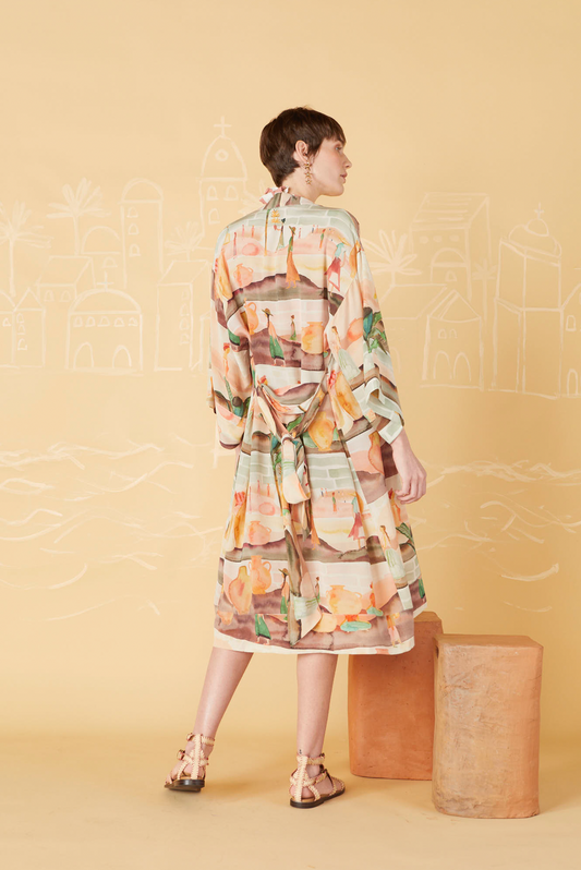 Jussara Silk Kimono