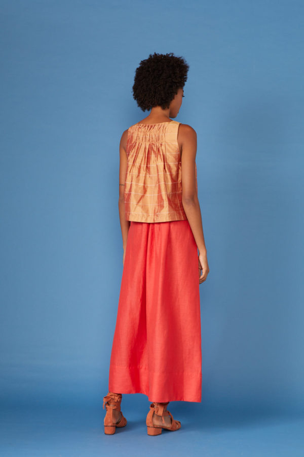 Gaia Shantung Blouse Le Soleil D'été