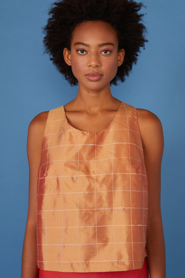 Gaia Shantung Blouse Le Soleil D'été