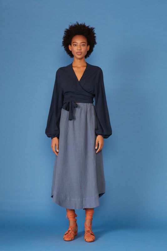 Skirt Gulhermina Linen